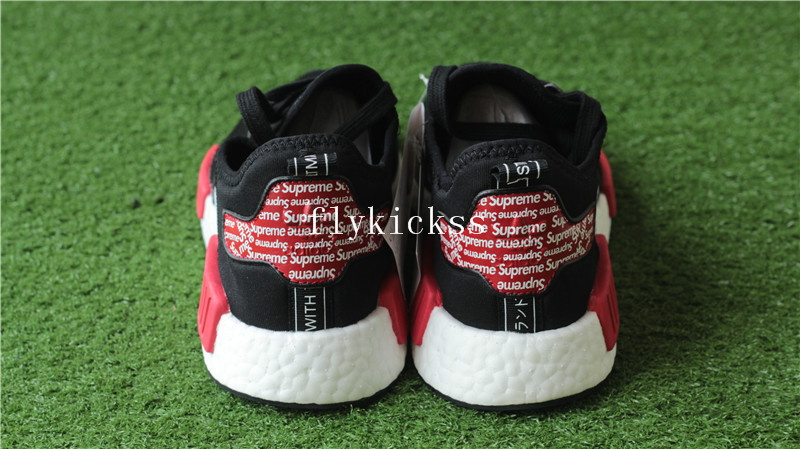 Real Boost Adidas NMD R1 PK Supreme Black